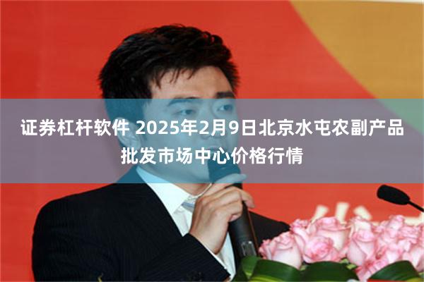 证券杠杆软件 2025年2月9日北京水屯农副产品批发市场中心价格行情