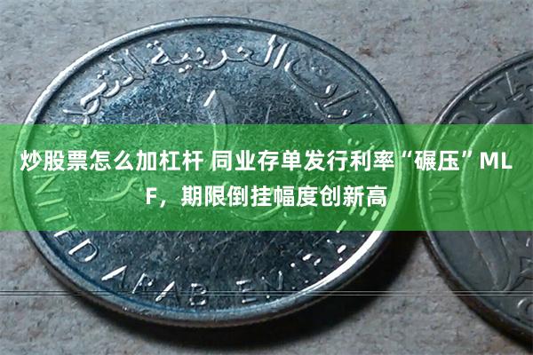 炒股票怎么加杠杆 同业存单发行利率“碾压”MLF，期限倒挂幅度创新高